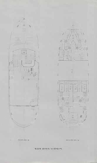 Cheoy Lee 66 Long Range Motoryacht Specification Brochure