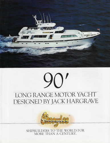 Cheoy Lee 90 Motor Yacht Brochure
