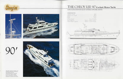 Cheoy Lee 90 Motor Yacht Brochure