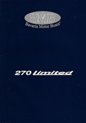 Bavaria 270 Limited Brochure