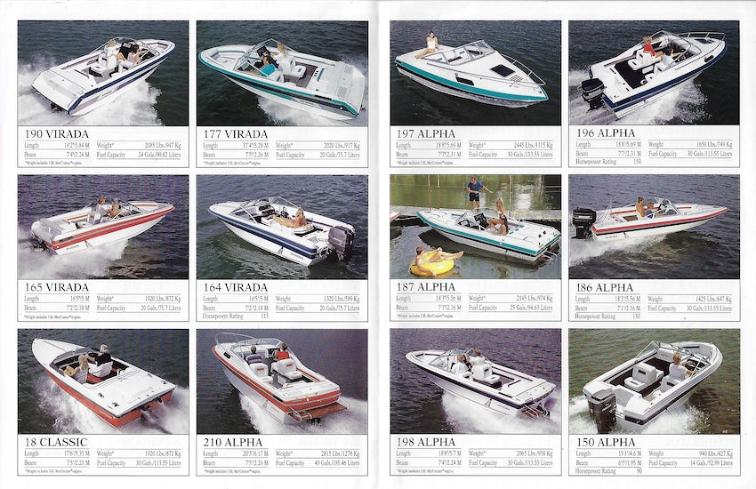 Invader 1992 Brochure