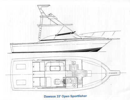 Dawson 33 Open Sportfisher Brochure