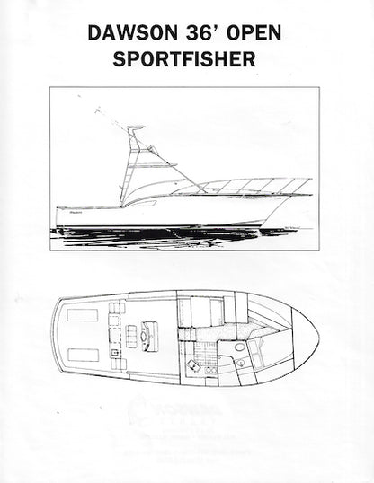 Dawson 36 Open Sportfisher Brochure