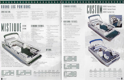 Misty Harbor 1997 Pontoon Brochure