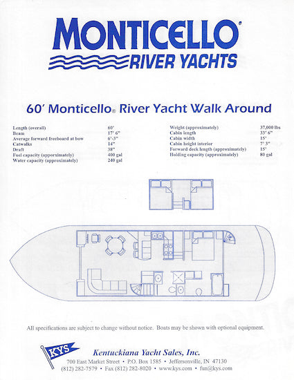 Monticello 60 & 70 Brochure