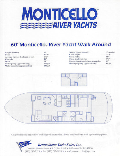 Monticello 60 & 70 Brochure
