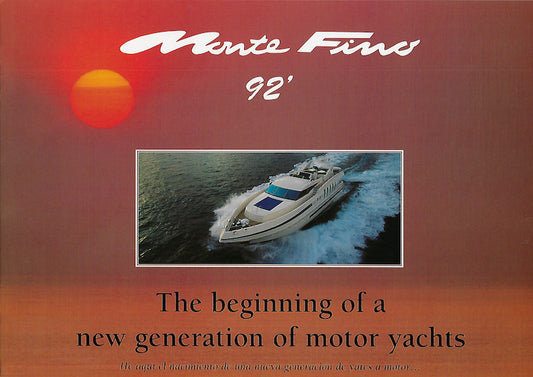 Monte Fino 92 Brochure