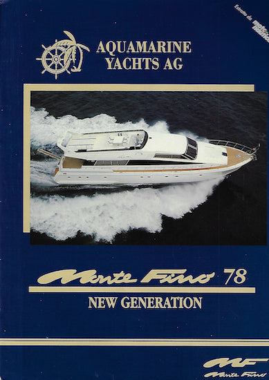 Monte Fino 78 Magazine Reprint Brochure