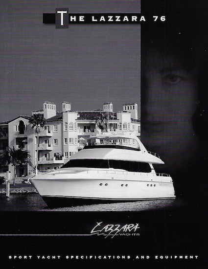 Lazzara 76 Specification Brochure