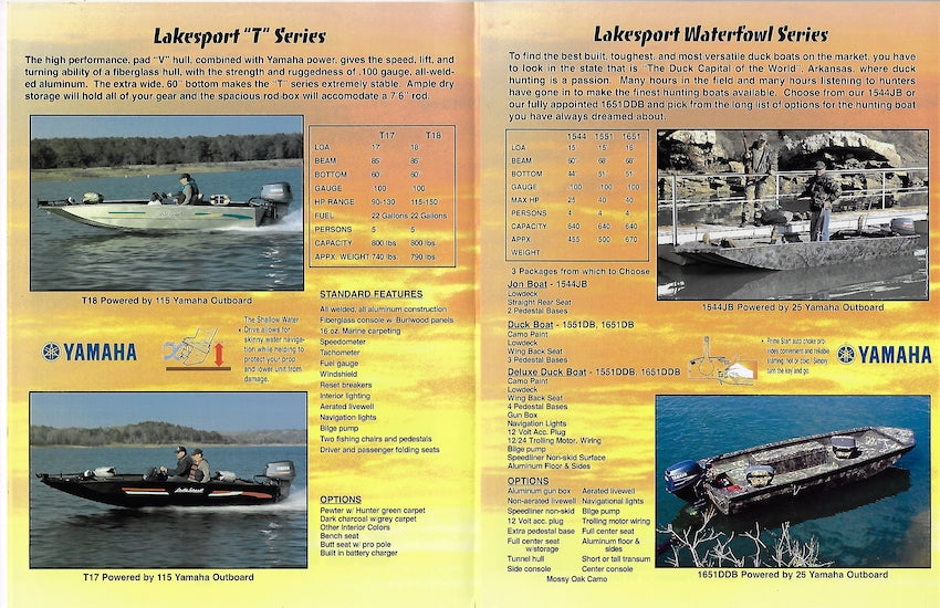 Rivertrail LakeSport Brochure