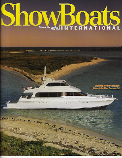 Lazzara 80 Showboats International Magazine Reprint Brochure