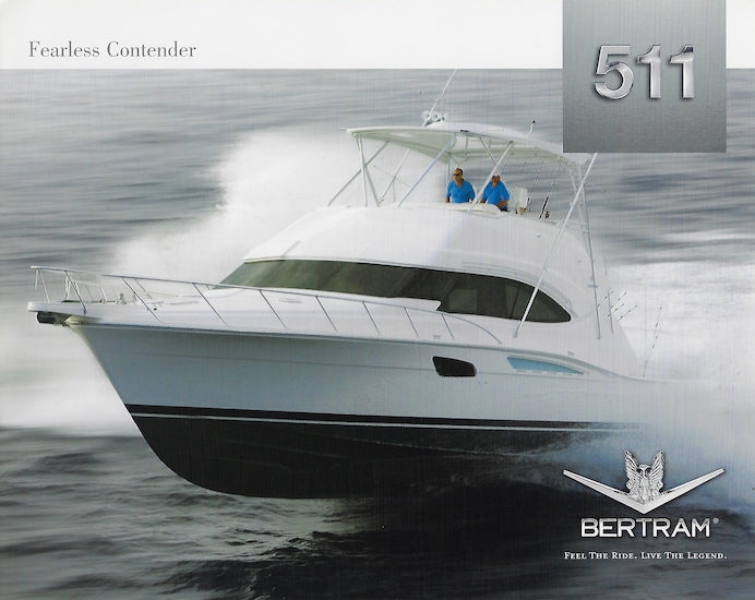 Bertram 511 Convertible Brochure
