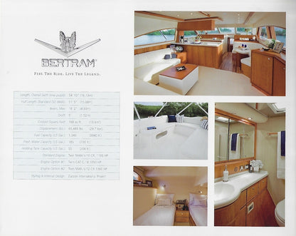 Bertram 511 Convertible Brochure