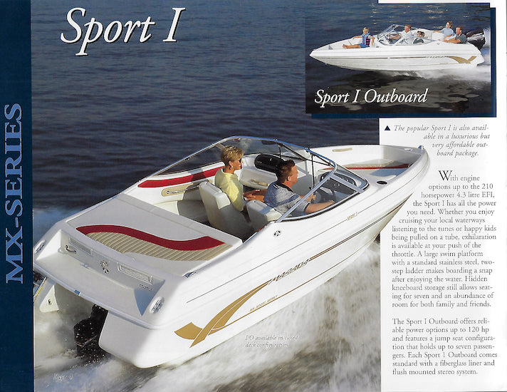 Marada 1998 Brochure SailInfo I boatbrochure