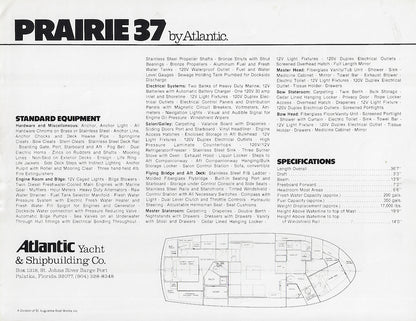 Atlantic Prairie 37 Brochure