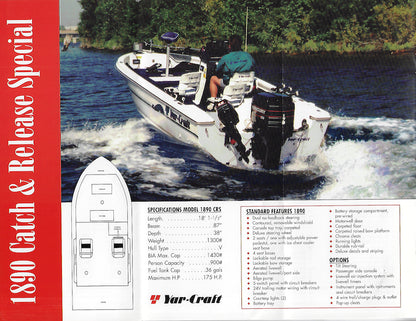 Yar-Craft 1995 Brochure
