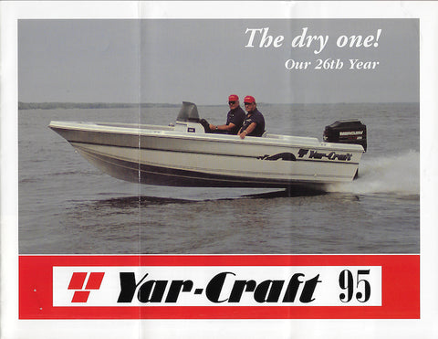 Yar-Craft 1995 Brochure