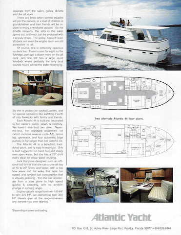 Atlantic 44 Brochure