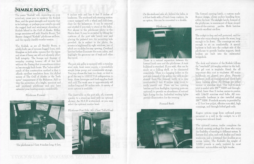 Nimble Kodiak Brochure
