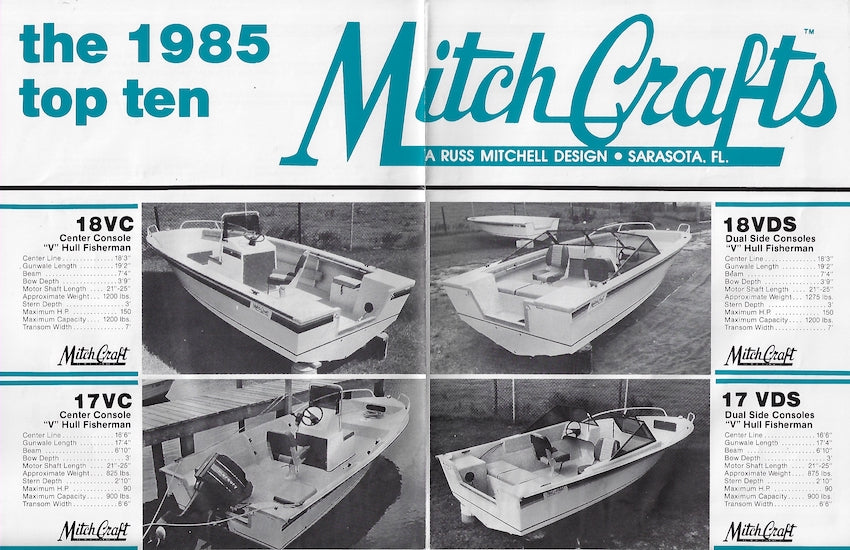 Mitchraft 1986 Poster Brochure