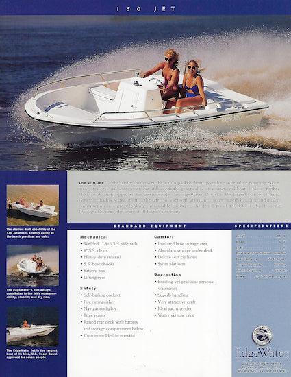 Edgewater 150 Jet Brochure