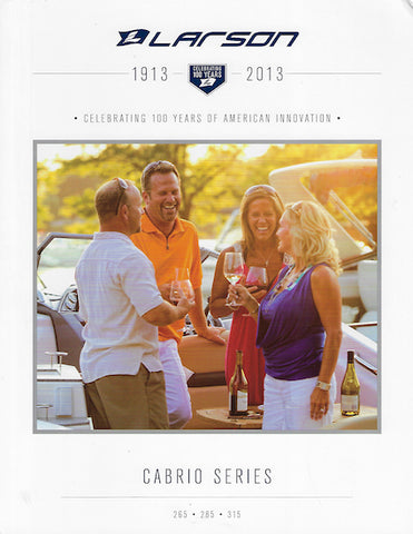 Larson 2013 Cabrio Brochure