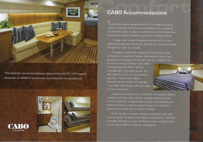 Cabo 44 Express & Hardtop Express Brochure