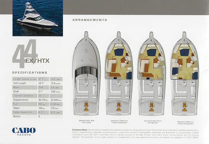 Cabo 44 Express & Hardtop Express Brochure