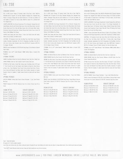 Larson 2013 LXi Series Brochure