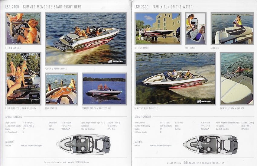 Larson 2013 LSR Series Brochure