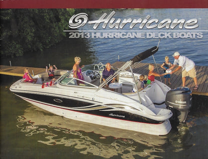 Hurricane 2013 Deck Boat Brochure