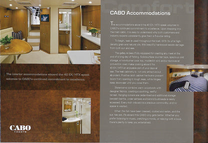 Cabo 40 Express & Hardtop Express Brochure