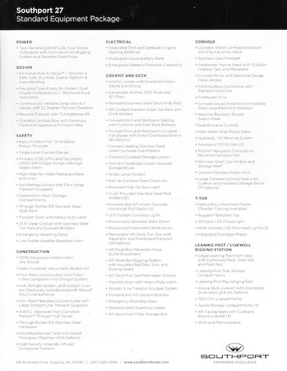 Southport 27 Brochure