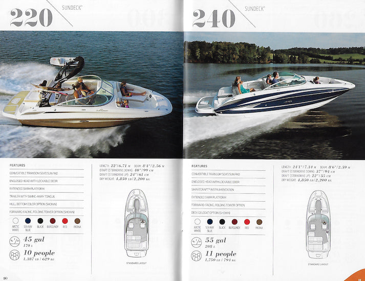 Sea Ray 2013 Full Line Brochure