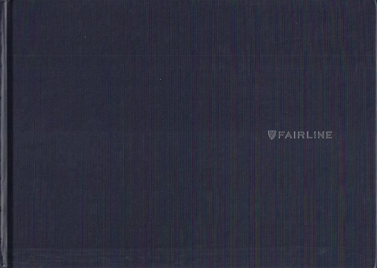 Fairline 2013 Hard Bound Brochure
