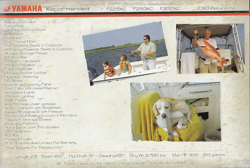 Parker 2013 Brochure