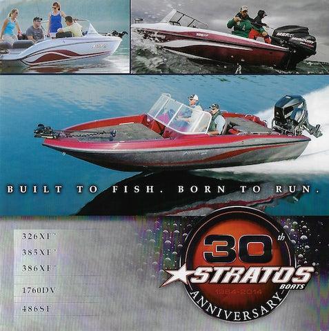 Stratos 2014 XF, DC & SF Poster Brochure