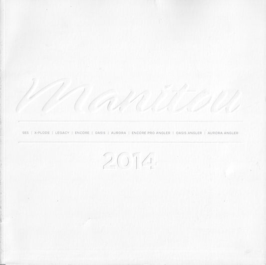 Manitou 2014 Pontoon Brochure
