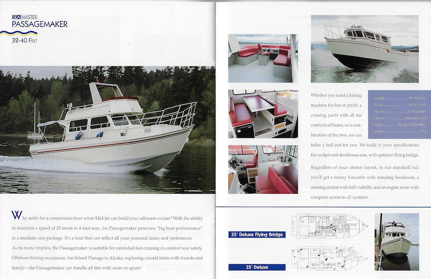Mid-Jet Seamaster Brochure