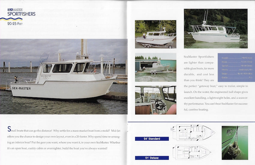 Mid-Jet Seamaster Brochure