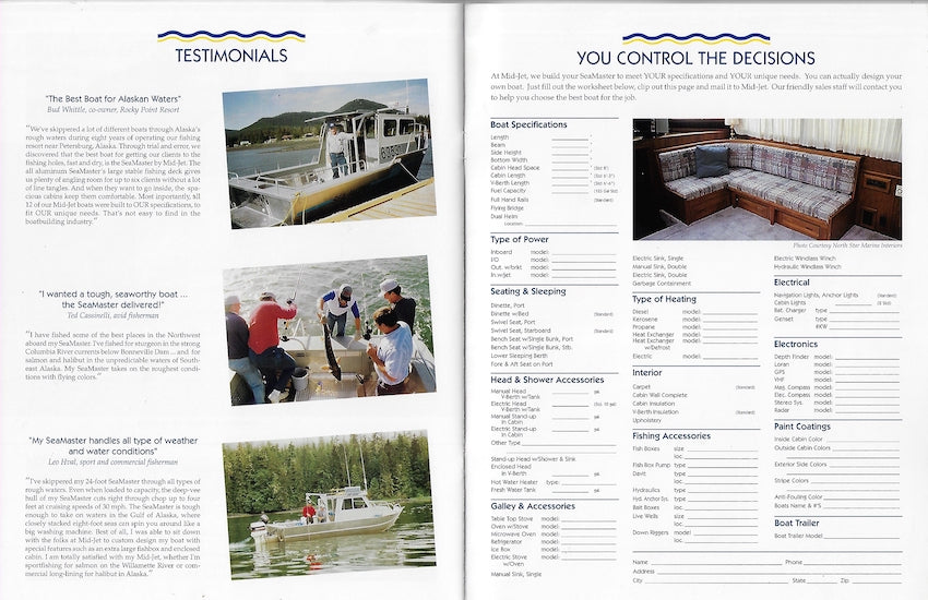Mid-Jet Seamaster Brochure