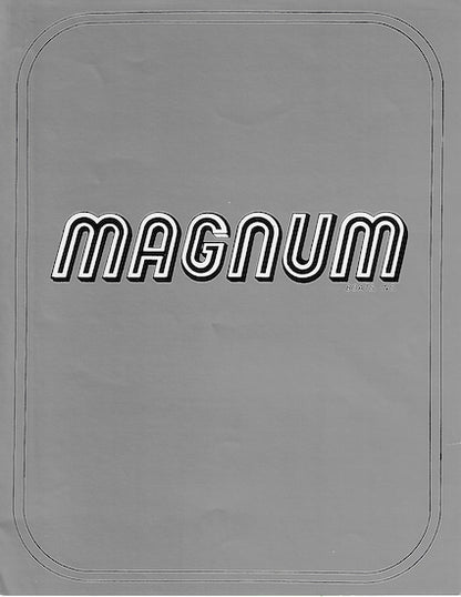 Magnum 1980s Bass Boat Brochure