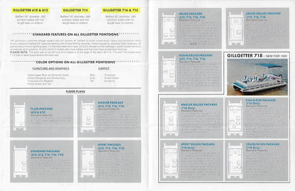 Mellinger 1999 Gillgetter Pontoon Brochure