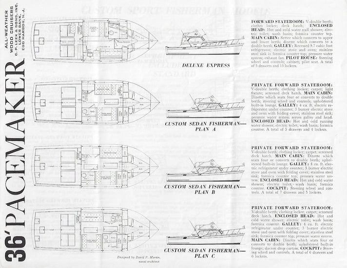 Pacemaker 36 Specification Brochure