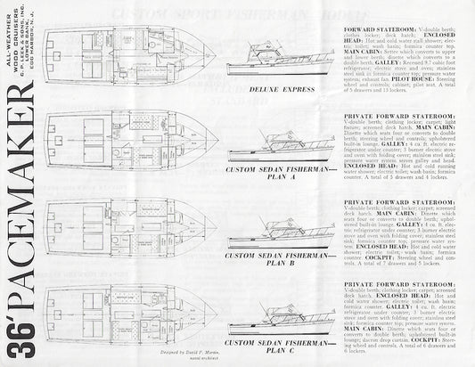 Pacemaker 36 Specification Brochure