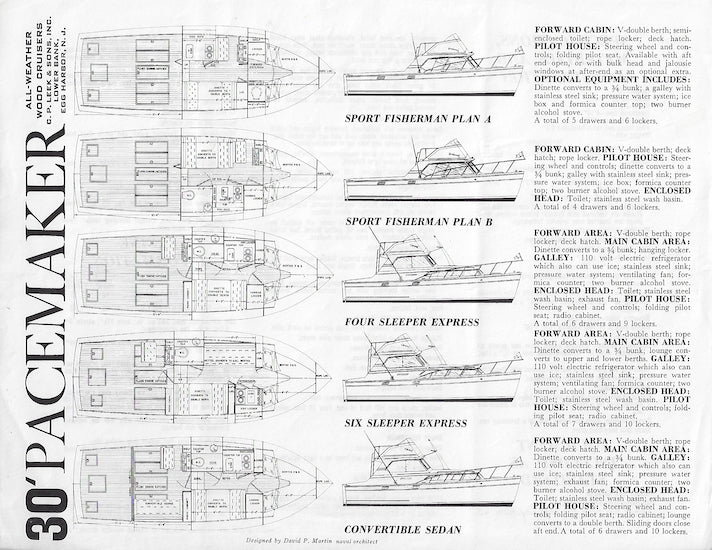 Pacemaker 30 Specification Brochure