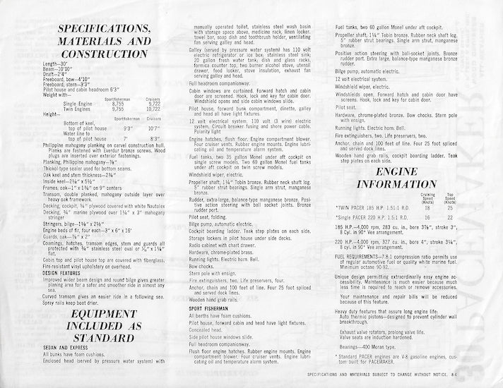 Pacemaker 30 Specification Brochure