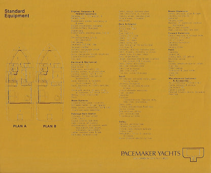 Pacemaker SF36 Sport Fisherman Specification Brochure