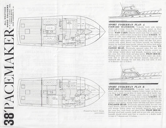 Pacemaker 38 Specification Brochure