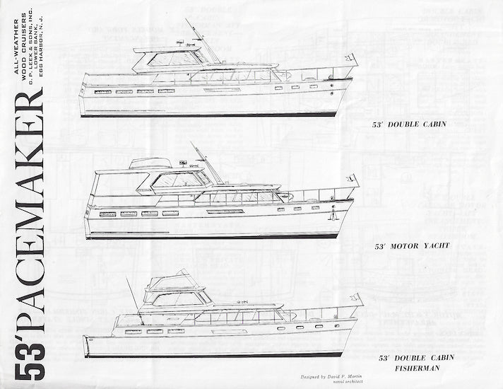 Pacemaker 53 Specification Brochure